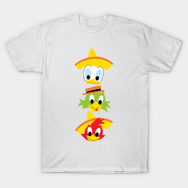 The Three Caballeros T-Shirt-TOZ